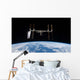 International Space Station Backdropped Wall Decal Design 11