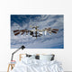 International Space Station Backdropped Wall Decal Design 10