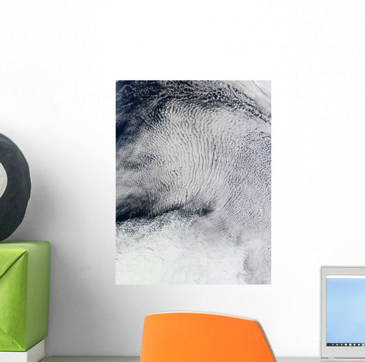 Cloud Patterns and Sea Wall Decal