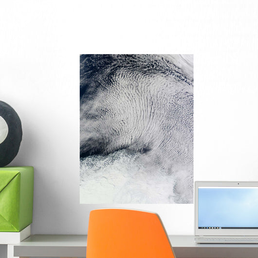 Cloud Patterns and Sea Wall Decal