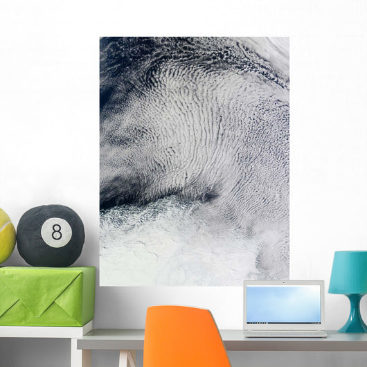 Cloud Patterns and Sea Wall Decal