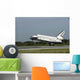 Space Shuttle Endeavour Touches Wall Decal Design 3