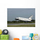 Space Shuttle Endeavour Touches Wall Decal Design 3