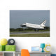 Space Shuttle Endeavour Touches Wall Decal Design 3