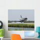 Space Shuttle Endeavour Touches Wall Decal Design 2