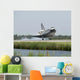 Space Shuttle Endeavour Touches Wall Decal Design 2