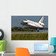 Space Shuttle Endeavour Touches Wall Decal Design 1