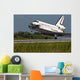 Space Shuttle Endeavour Touches Wall Decal Design 1