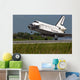 Space Shuttle Endeavour Touches Wall Decal Design 1