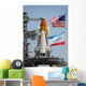 Space Shuttle Endeavour Launch Wall Decal Design 4