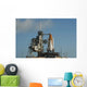 Space Shuttle Discovery Sits Wall Decal Design 2