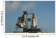 Space Shuttle Discovery Sits Wall Decal Design 2