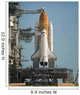 Space Shuttle Discovery Sits Wall Decal Design 1