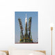 Launch Scaffolding Is Raised Wall Decal