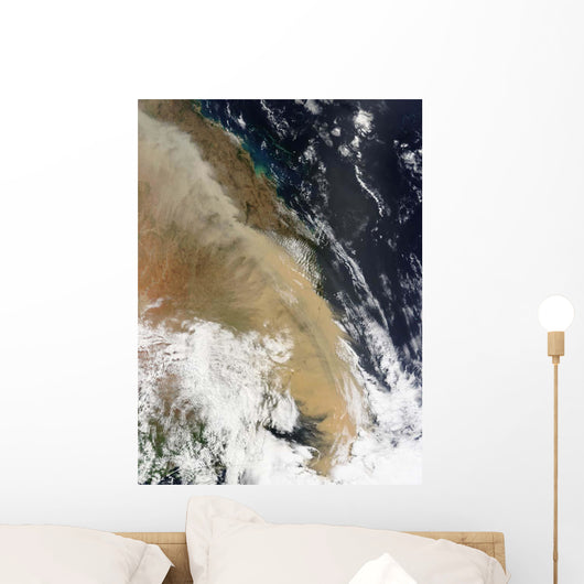 Wall Dust Stretched from Wall Decal