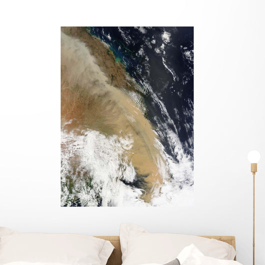 Wall Dust Stretched from Wall Decal