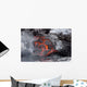Lava Flows from Yemeni Wall Decal