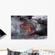 Lava Flows from Yemeni Wall Decal
