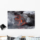 Lava Flows from Yemeni Wall Decal