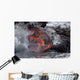 Lava Flows from Yemeni Wall Decal