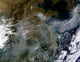 Haze across North China Wall Decal