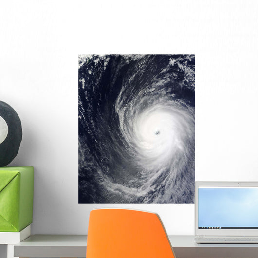 Super Typhoon Melor Hovers Wall Decal