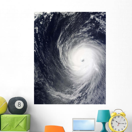 Super Typhoon Melor Hovers Wall Decal