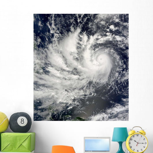Typhoon Parma Heading Westward Wall Decal
