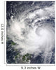 Typhoon Parma Wall Decal