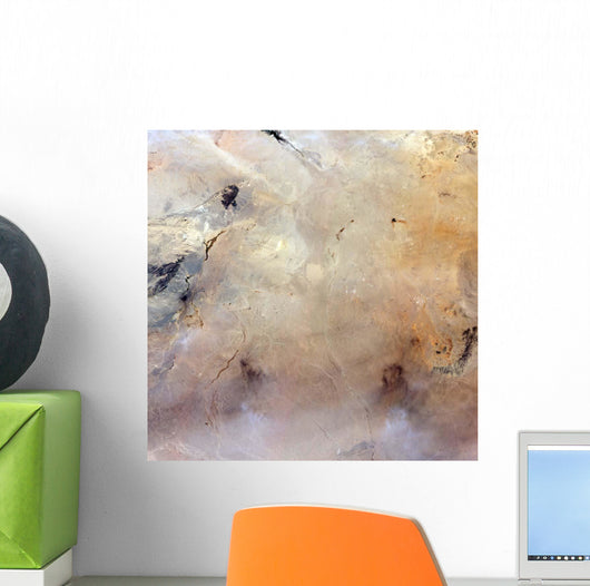 Tabun-khara-obo Ancient Impact Crater Wall Decal