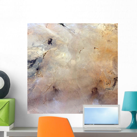 Tabun-khara-obo Ancient Impact Crater Wall Decal