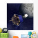 Artist's Illustration Lunar Crater Wall Decal