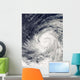 Typhoon Lupit over Western Wall Decal