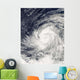 Typhoon Lupit over Western Wall Decal