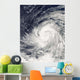 Typhoon Lupit over Western Wall Decal