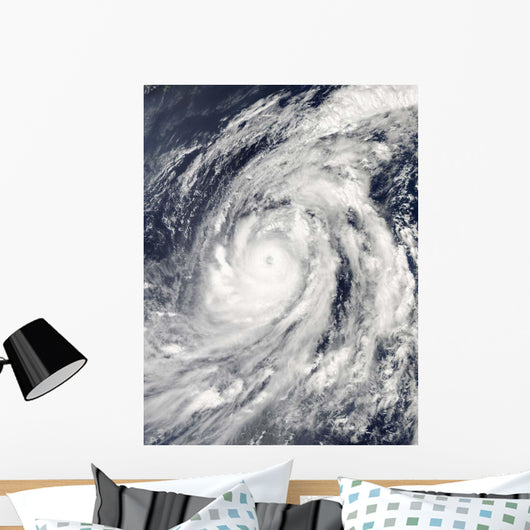 Typhoon Lupit Wall Decal Design 2