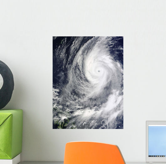 Typhoon Lupit Wall Decal Design 1