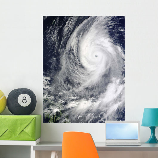 Typhoon Lupit Wall Decal Design 1