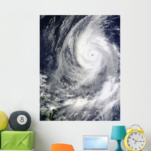 Typhoon Lupit Wall Decal Design 1