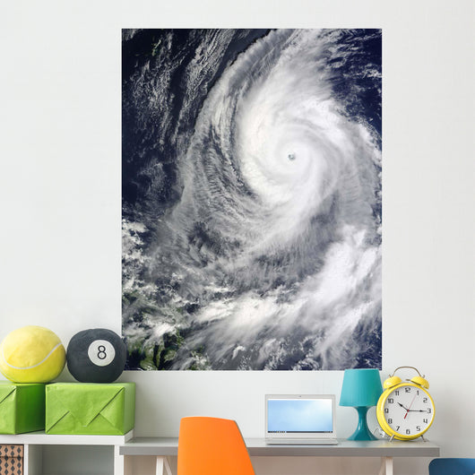 Typhoon Lupit Wall Decal Design 1