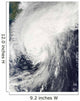 Typhoon Melor Approaching Japan Wall Decal