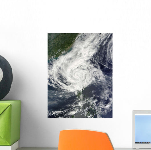 Typhoon Parma Re-approaching Philippine Wall Decal