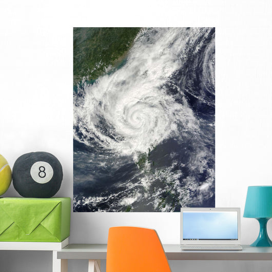 Typhoon Parma Re-approaching Philippine Wall Decal