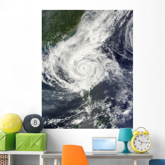 Typhoon Parma Re-approaching Philippine Wall Decal