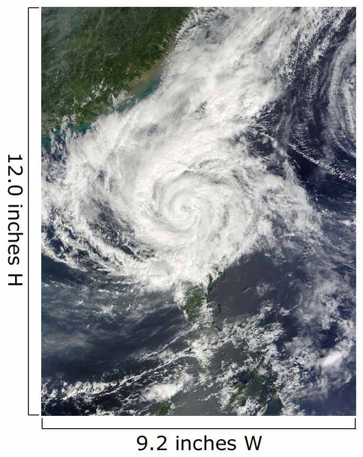Typhoon Parma Re-approaching Philippine Wall Decal