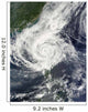 Typhoon Parma Re-approaching Philippine Wall Decal