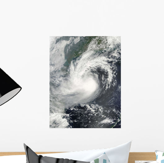 Tropical Storm Parma Approaching Wall Decal