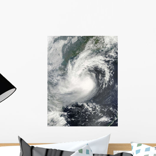 Tropical Storm Parma Approaching Wall Decal