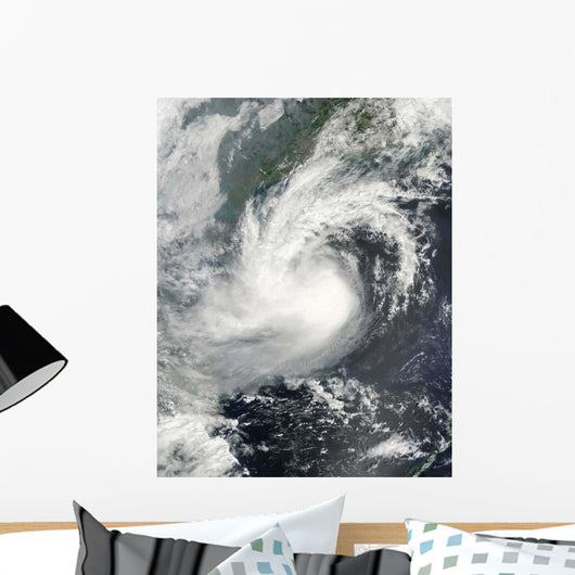 Tropical Storm Parma Approaching Wall Decal