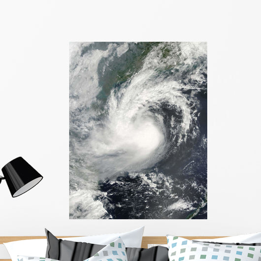 Tropical Storm Parma Approaching Wall Decal